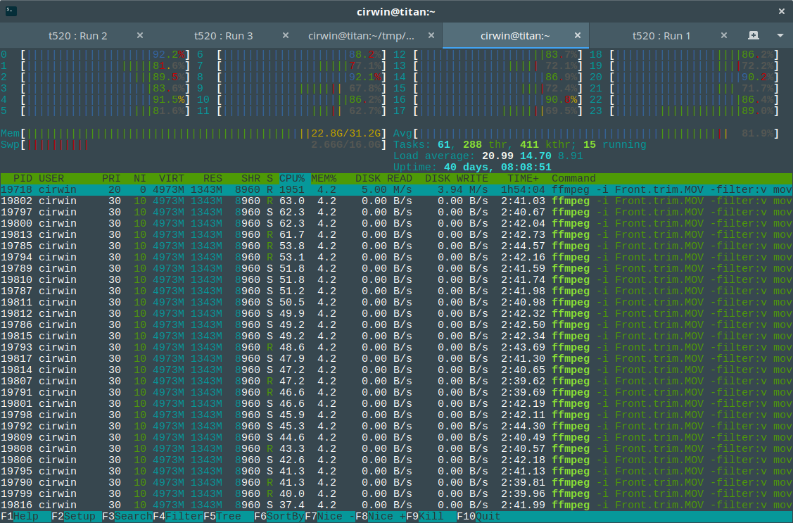 &ldquo;htop screenshot&rdquo;